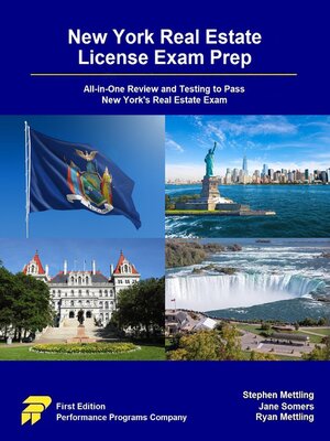cover image of New York Real Estate License Exam Prep